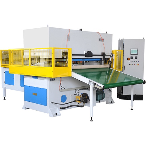 Auto Sound Insulation Cotton Automatic Cutting Machine Hot Press Punching Machine