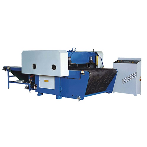 High Accuracy Transfer Belt Four Column Cutting Machine With Photoelectric Pneumatic Correction Device