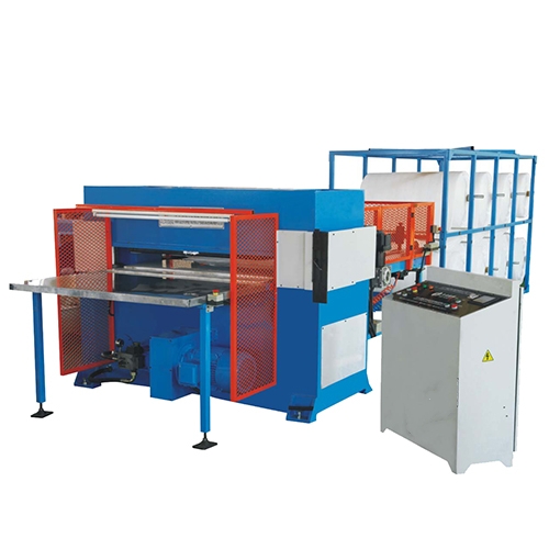 Continuous Precision Four-Column Cutting Machine With Step Feeding