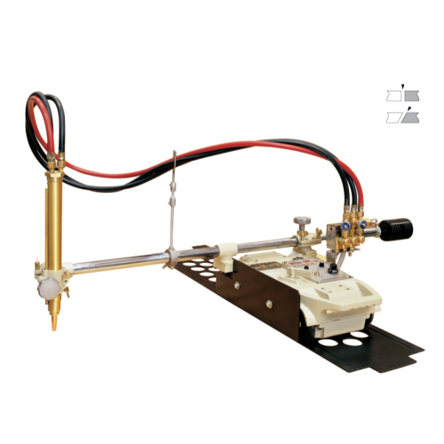 Automatic Flame Cutter Machine For 300mm Thick Metal Plate Cutting