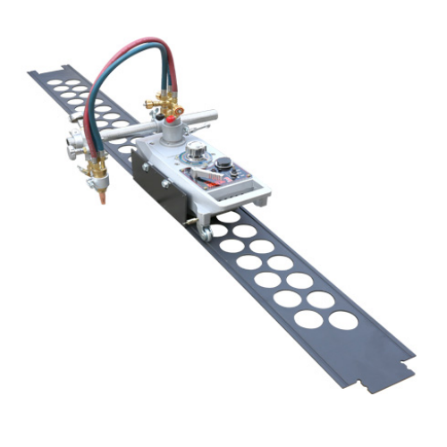 High Efficiency Rail Track Guide Flame Cutting Machine For Aluminum Sheet Cutting