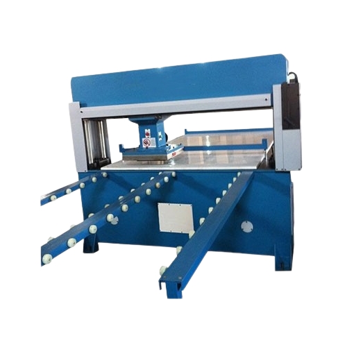 Automatic Multi-layer Sheet Material Precision Four Column Beam Cutting Machine With Gantry For Football Making